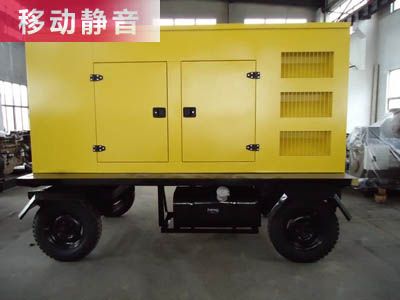 移動(dòng)式靜音柴油發(fā)電機(jī)組